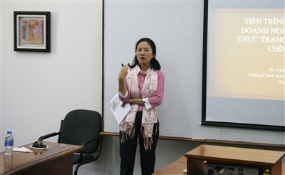 Tiến trình cổ phần hóa doanh nghiệp nhà nước: thực trạng và thảo luận chính sách. Photo by FSPPM